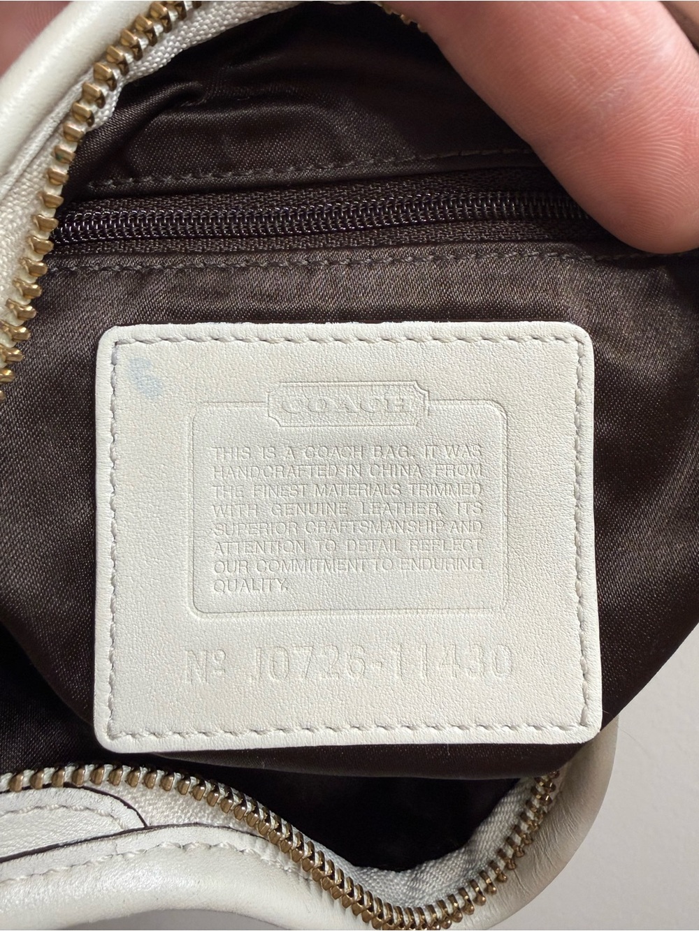 Coach Bleeker Zip Hobo Shoulder Bag - Picture 7 of 7